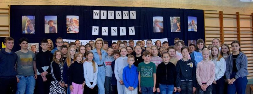 Wyjątkowa osoba — aktorka Justyna Sieniawska. 