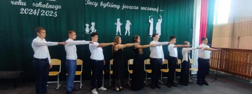 Uroczystość zakończenia roku szkolnego 2024/25.