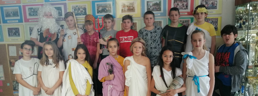 Grecka lekcja w klasie V